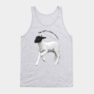 I'm NOT a black sheep! Tank Top